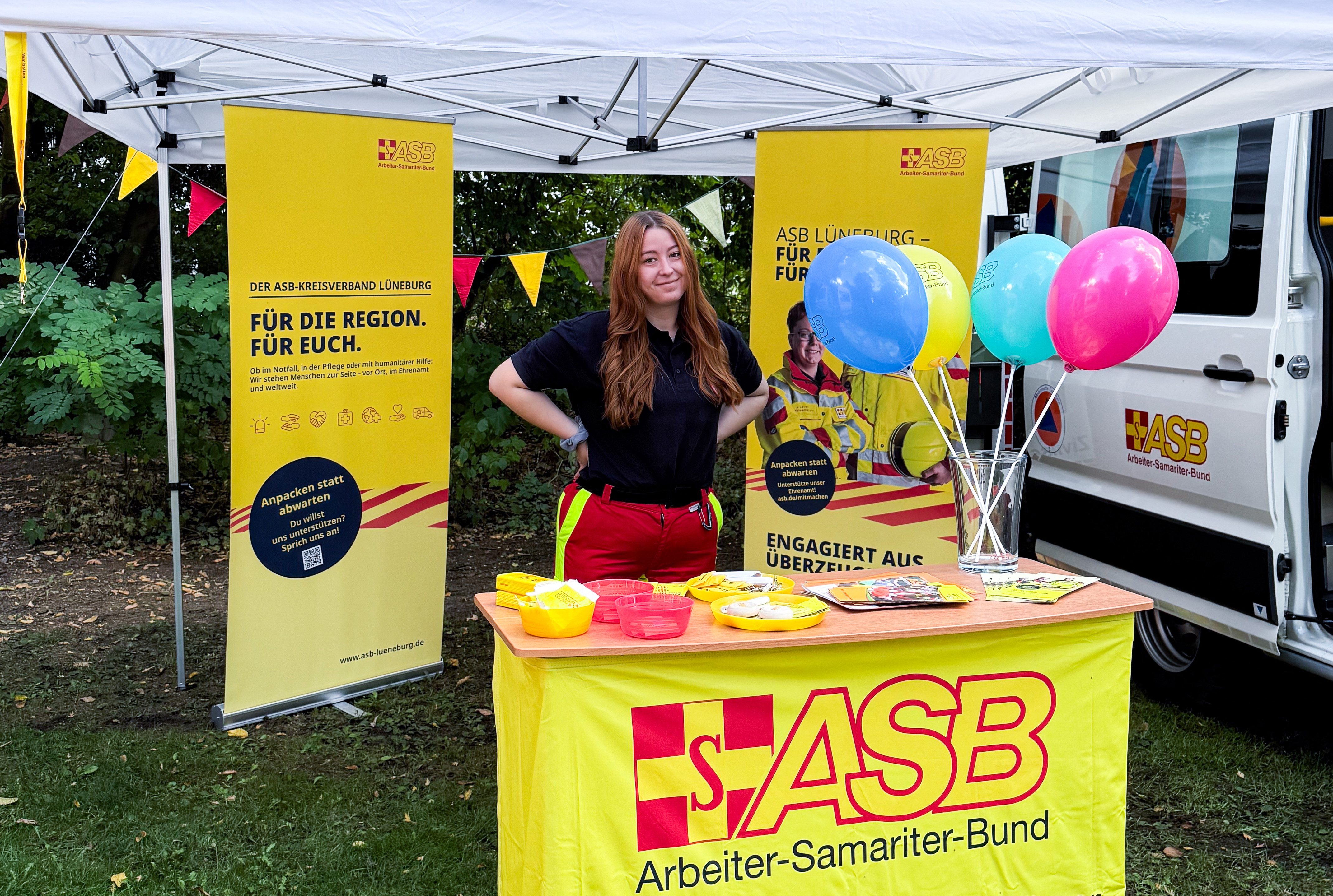 ASB Lüneburg auf den Stadtteilfesten 2025
