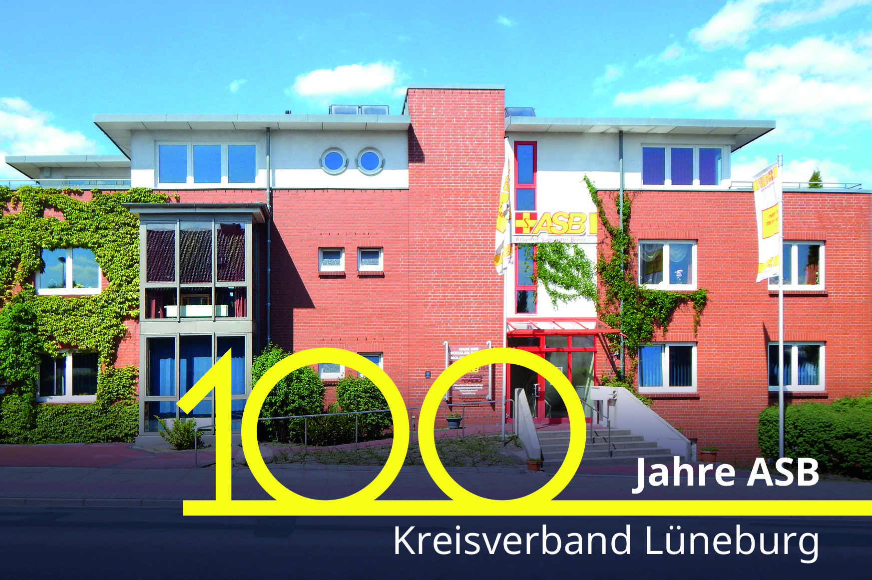 100 Jahre ASB Kreisverband Lüneburg. Einladung zur Jubiläumsveranstaltung